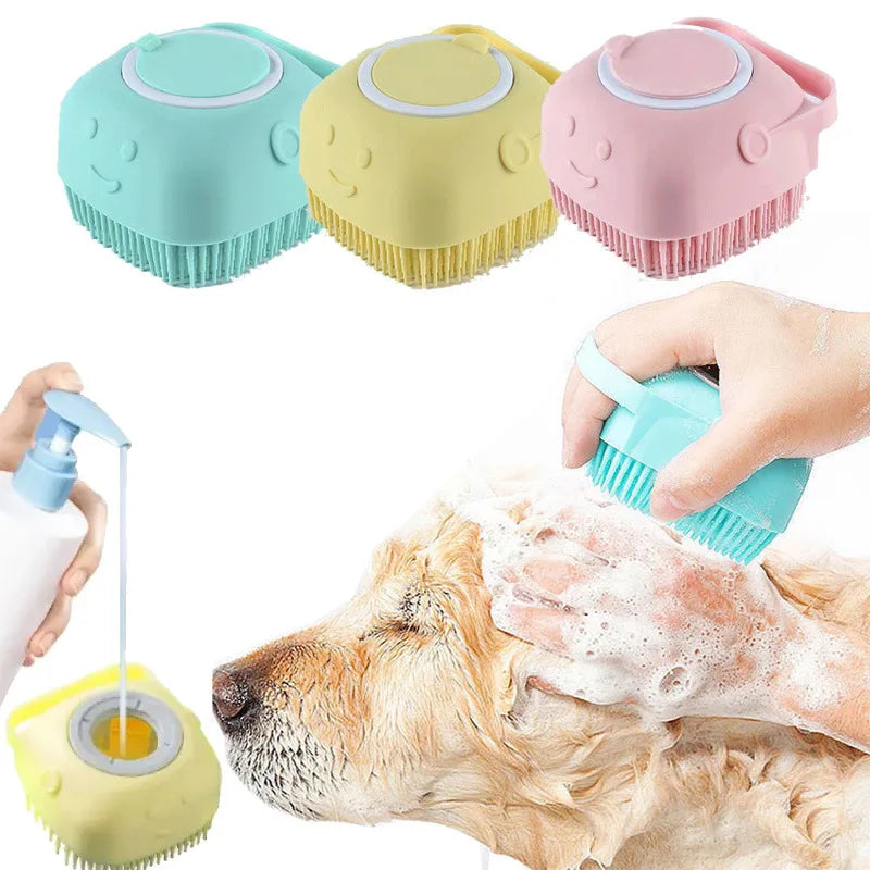 Salle de bain de toutou  Accessoires pour Animaux de Compagnie  Gants Bain Massage